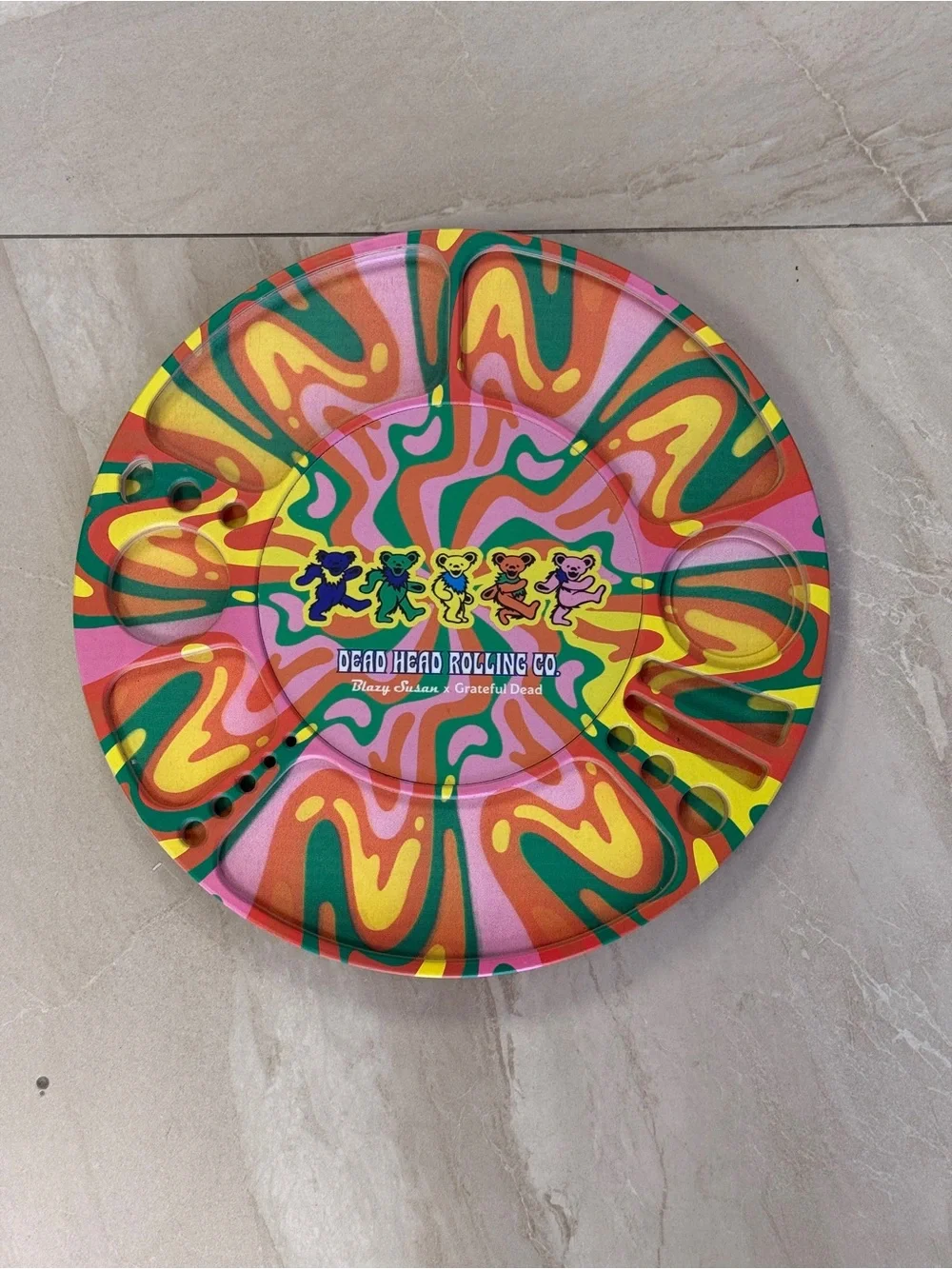 Blazy Susan x Grateful Dead Spinner Tray - Dancing Bears